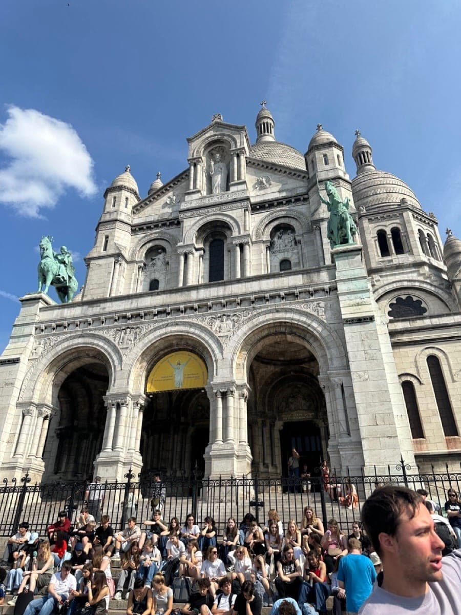 Sacré-Cœur Basilica in Montmartre, Paris